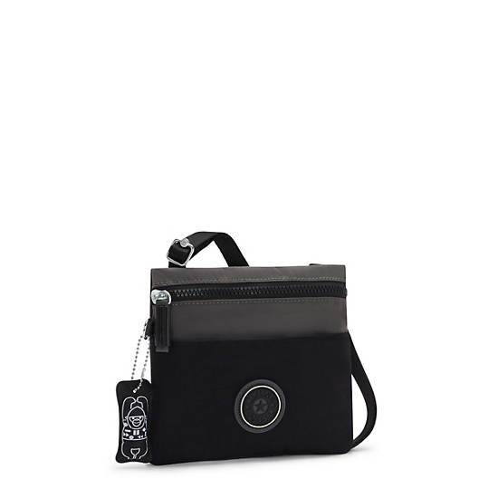 Kipling Gib Crossbody Bag Handbag Coal Black Block | CA 1266YX